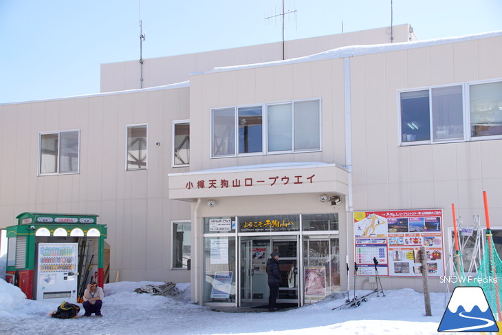 小樽天狗山ロープウェイスキー場 積雪たっぷり！絶景春スキー☆